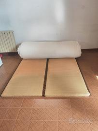 Letto matrimoniale Tatami Futon 190 x 160 cm