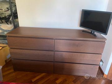Cassettiera Malm Ikea 160x78x48