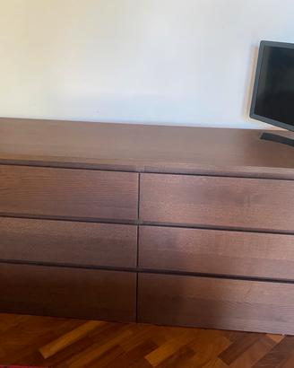 Cassettiera Malm Ikea 160x78x48