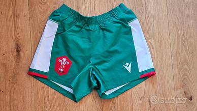 Pantaloncini/short rugby Galles Macron
