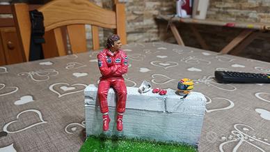 diorama Ayrton  Senna 1\18