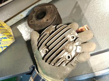 cilindro testa pistone gruppo termico lambretta j 