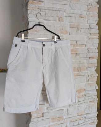 Pantaloncino uomo bianco taglia 46 - 100% cotone