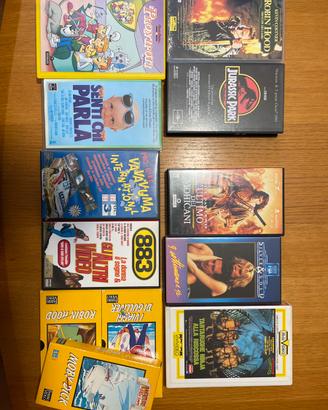 Vhs varie film cartoni