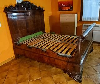 Letto ‘800 a barca Luigi Filippo misura “francese"