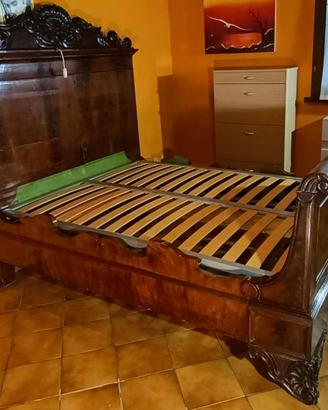 Letto ‘800 a barca Luigi Filippo misura “francese"