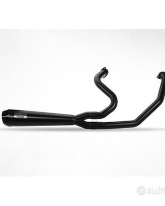 Sistema Scarico Malparidos 2-1 TC Touring Nero - C