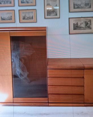 Mobile componibile con tavolo e sedie