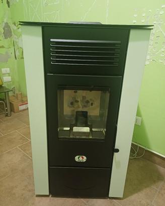 stufa a pellet 15 kw canalizzata 
