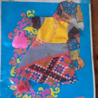 vestiti per bambole vintage con accessori