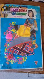 vestiti per bambole vintage con accessori