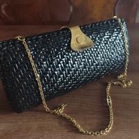 borsa vintage CREAZIONI NERINA anni'70 - midollino