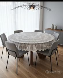 centro tovaglia uncinetto fatta a mano