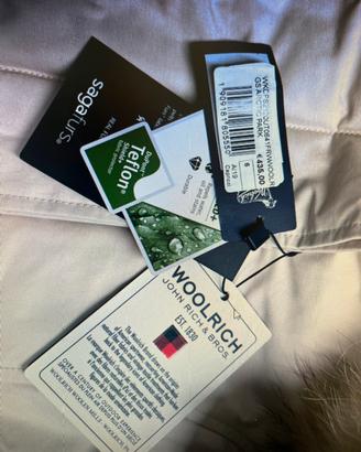 Giubbino piumino bambina 6/7 anni woolrich nuovo