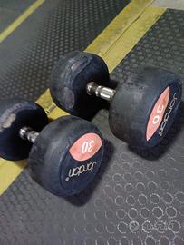 Coppia Manubri Gommati Jordab Fitness