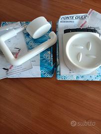 Set Nuovo portasapone e portarotoli 