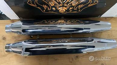 Harley Davidson terminali di scarico Softail