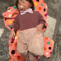 Bambola realistica reborn nuova