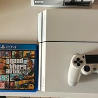 PS4 - Playstation 4 + controller + GTA e Batman