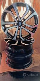 4 cerchi DEZENT TA 18" attacco Renault come nuovi