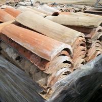 Tegole/canali in cotto fatti a mano