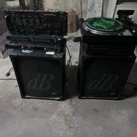 Impianto DJ completo