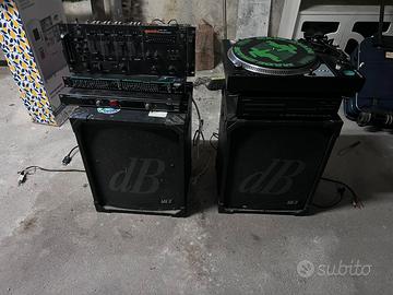 Impianto DJ completo