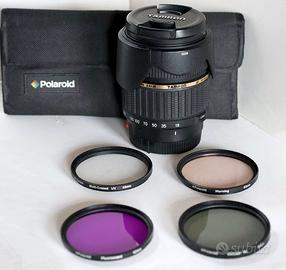 TAMRON 18-200mm 1:3,5-6,3 PER SONY ALPHA + FILTRI