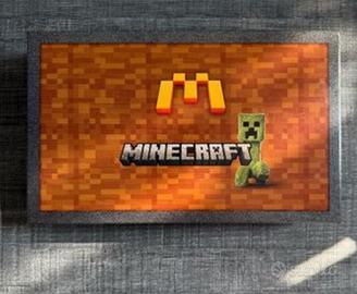 box McDonald's x Minecraft LEGGERE DESCRIZIONE 