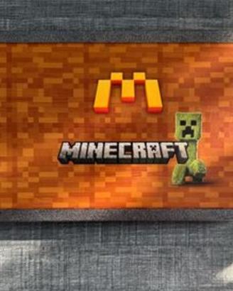 box McDonald's x Minecraft LEGGERE DESCRIZIONE 