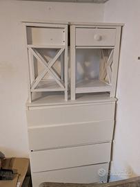 Comodini e cassettiera