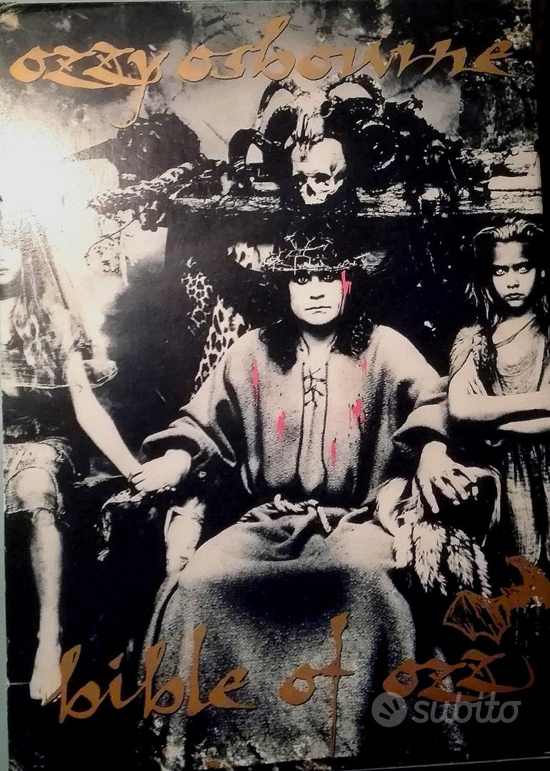 OZZY OSBOURNE BIBLE OF OZZ VINTAGE JAPAN ONLY BOX - Collezionismo