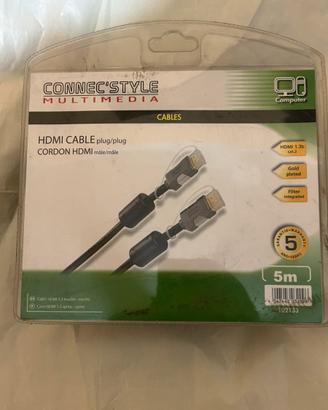 Cavo HDMI 5 Metri – Connec’Style – HDMI 1.3b