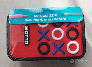astuccio Giotto 3 Zip originale nuovo sigillato