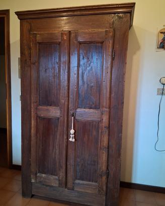 armadio 800 in castagno
