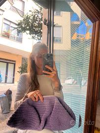 Borsa clutch fatta a mano