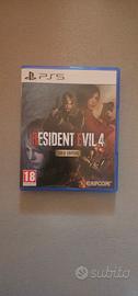 resident evil 4 remake gold edition ps5 