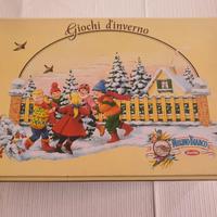 scatola mulino bianco giochi d'inverno 