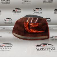 Faro fanale stop led posteriore oscurato sx vw gol