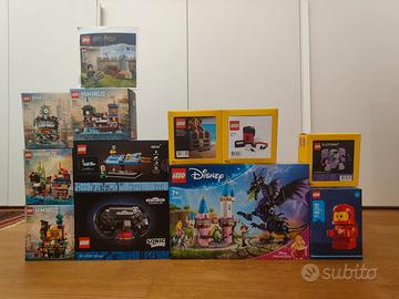 LOTTO SET LEGO NUOVI MAI APERTI