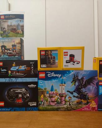LOTTO SET LEGO NUOVI MAI APERTI