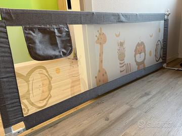 Barriera Letto Bambini - Protezione Anti-Caduta