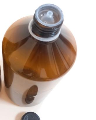 bottiglia flacone vuoto da 1 litro in plastica
