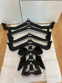 Set /singoli inpugnature ergonomiche Lat machine