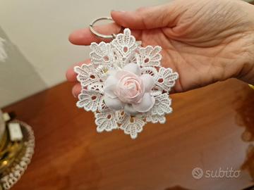 Portachiavi double face realizzato da mè