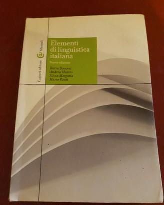 Elementi di linguistica italiana, Carocci