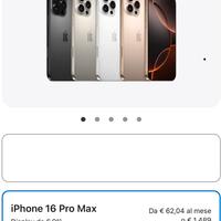 Iphone pro max - nuovi sigillati fattura gar 24M