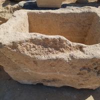 Pilozza grande in Carparo realizzata a mano