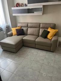 Divano chaise longue + relax