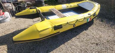 Gommone Manta 420 (4,20 mt) + Motore Selva 15 CV